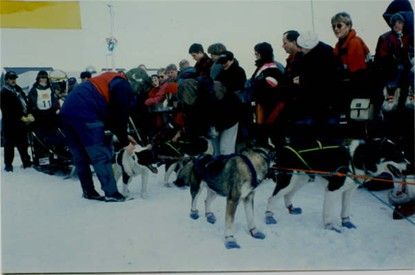 Finnmarksløpet 1994 600km.
Tid 5dager og 17t.